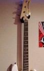 Fender Squier Affinity Precision Bass Pj Lrl Fingerboard - Olympic White