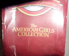 American Girl 18  Doll Pleasant Co Brunette With Glasses   Dress