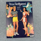 Vintage 40s Florence Salter Paper Dolls Blue Miss Hollywood Uncut