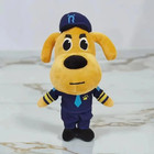 New Sheriff Labrador Dog Plush Toy Soft Doll Stuffed Animal Security Sergeant
