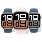 Silicone Sport Band Strap For Apple Watch Series 10 9 8 7 6 Se 40 44 41 45 46mm