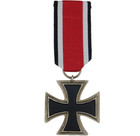 1716 Ww1 German Imperial Iron Cross Badge 2nd Class Ek Ii Blank Eisernes Kreuz