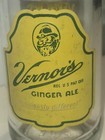 Exc  1957 Vernor s Ginger Ale Detroit mi 8oz Acl Pop Bottle Clear Gnome Soda