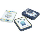 Iconikal Gift Card Tins  Hanukkah  6-pack 1 Count  pack Of 6   Blue  Silver