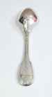 Antique French  950 Solid Silver Tablespoon - Engraved  euphemia Johnston 1805 