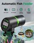 Automatic Fish Feeder For Aquarium  Auto Fish Food Dispenser With Timer And F   