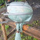 Vintage Johnson Sea Horse Outboard Boat Motor 5 Hp 1940s Works Good Condition  