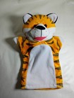 Melissa   Doug Tiger Hand Puppet 9    Plush Toy Orange Black Striped