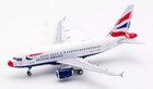 Inflight Ardba123 British Airways Airbus A318-100 G-eunb Diecast 1 200 Jet Model