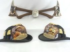 Firefighter Collectible Decor Lot Limited Edition Bradford Exchange Firehouse