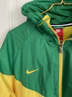 Nike Brazil Cbf National Team Windbreaker Jacket Green Yellow Full Zip Xl