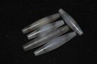 5 Genuine Large Ancient Banded Agate Stone Beads Circa 2500 To 2250 Bce