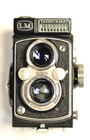 Yashica-mat Lm Tlr Camera With Lens Cap  Case   Copied Inst  Manual  Tested 