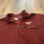 Virginia Tech Hokies Nike Quarter Zip Pullover Size Men   s Xl