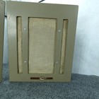Vtg Stromberg Carlson Rc-27 Wall Mount Speakers 8 In Wood Cabinet Pa Pair Usa
