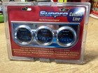 New Old Stock Sunpro Cp7999 Custom Line 2  Triple Gauge Kit Oil Temp Voltage