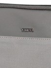 Tumi For Delta Amenity Travel Case Pouch Cosmetics Bag Black gray Zipper Full