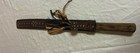 Vintage Antique  Hand Forged Machete Knife 18    Blade Whand Made Leather Sheath