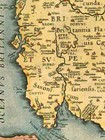 1601 Map Of The Island Of Brittanica Vintage Style Early England Map  24x32