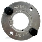 1-3 8  Bore H Style Steel Sheave   Pulley Bushing Split Taper For Keyed Shaft
