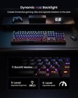 Rgb Mechanical Gaming Keyboard Blue Switch  104 Keys Full-size Light Up Key-b   