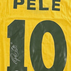 Brazil Pele Signed Soccer Custom Jersey Autographed Beckett Bas Coa