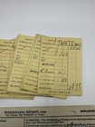 Vintage 1940s Moffat Coal Co Pay Mining Record Pay Stub Lot Scranton Pa 2