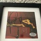 Framed Signed Taylor Swift Life Of A Showgirl Red Photo Cd Psa Dna Coa Autograph