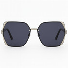 Designer Oversized Sunglasses Women Square Frame Gradient Lens Chic Fashion