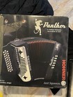 Hohner Panther 31-button Diatonic Accordion  Black  Lightweight  Straps Included