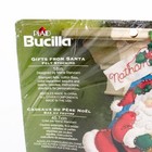 Bucilla Felt Applique Stocking Kit Gifts From Santa 86304 Sealed New Toys