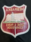 Vintage Nebraska Game   Parks Commission Shoulder Patch Obsolete 1980s