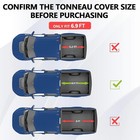 6 9ft Hard Frp 4-fold Tonneau Cover For 2020-2026 Silverado sierra 2500 3500hd