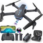 Easy-to-use 1080p Drone With Altitude Hold   Dual Battery Power For Outdoor Fun