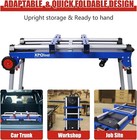 Miter Saw Stand-quick Folding Work Table Detachable  height Adjustable Workbench