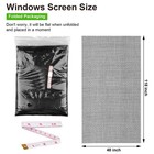 Replacement Window Screens 48 X 118 Inch Size 48 X118 Black Black By Ouskr