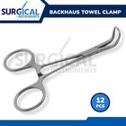 12 Pcs Backhaus Towel Clamp 3 50  Surgical Veterinary Instruments German Grade