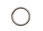 Metal Welded O-rings Nickel Plated 2 5    Round Lot Of 12
