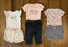 Carters Baby Girl Newborn Outfits Shorts Pants Shirts Bodysuits Clothes Lot
