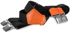 Mens Suspenders Very Strong Clips Heavy Duty Braces Big And Tall X Style Black 1