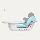 Baby Bathtub Pad Ajustable Bath Support Seat Mat Shower Cushion Newborn Foldable