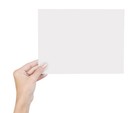 White 4x6 Cardstock 350gsm Heavy Weight Blank Cover Paper 100 Sheets