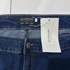 Bloomchic Denim Shorts Womens Us 30 Plus Size Blue Distressed Stretch Pockets