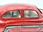 Vintage Minister Deluxe Tin Friction Car Red Sedan 11in Non Working