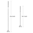 Algae Scraper For Glass Aquariums 25 6 Fish Tank Cleaner Stainless Steel Aqua