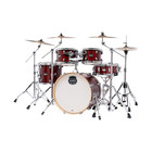 Mapex Mars Maple Fusion 5-piece Shell Pack W 20  Kick   Snare - Merlot Satin