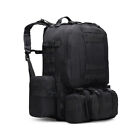 60l Military Tactical Backpack Removable Rucksack Travel Bag For Camping Hiking
