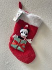 Disney Store 2020 Mickey Mouse Holiday Cheer Velvet Quilted Christmas Stocking