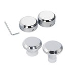 Chrome Front Rear Axle Nut Covers Fit For Harley Pan America 1250 2021-2026