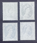 Great Britain Lot Of 4 Mint Stamps Mnh Sc  301  303  304  308 Queen Elizabeth Ii